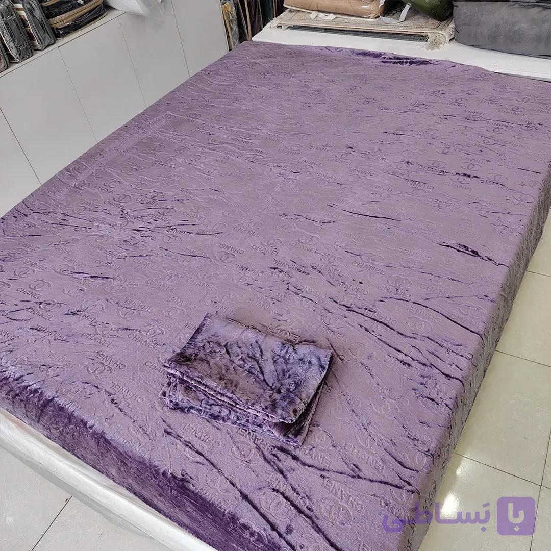 نیم ست روتختی مخمل دو نفره (۳ تکه)