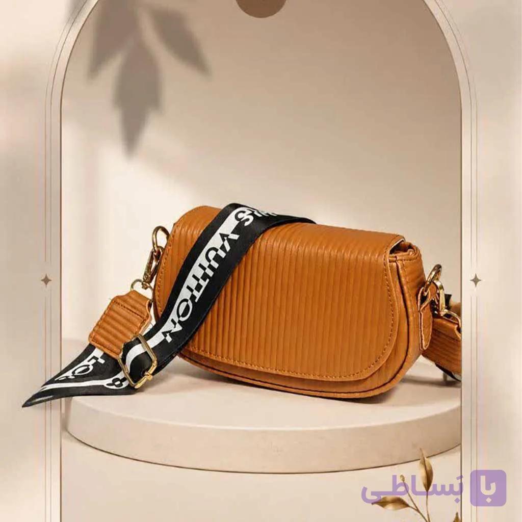 کیف کبریتی زنانه رنگ نارنجی