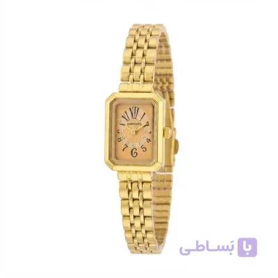 ساعت مچی زنانه نگین دار مدل دستبندی کد 02 — تصویر 1