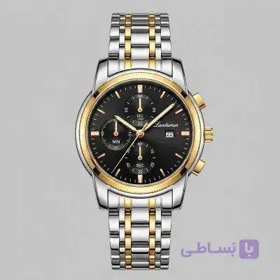 ساعت مچی مردانه تقویم دار تک موتور بافت ریز کد 05 — تصویر 1