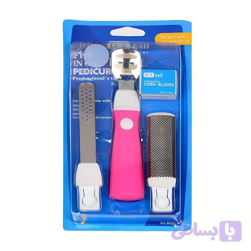 ست پدیکور و سوهان کف پا 4 تکه DX nail — تصویر 1