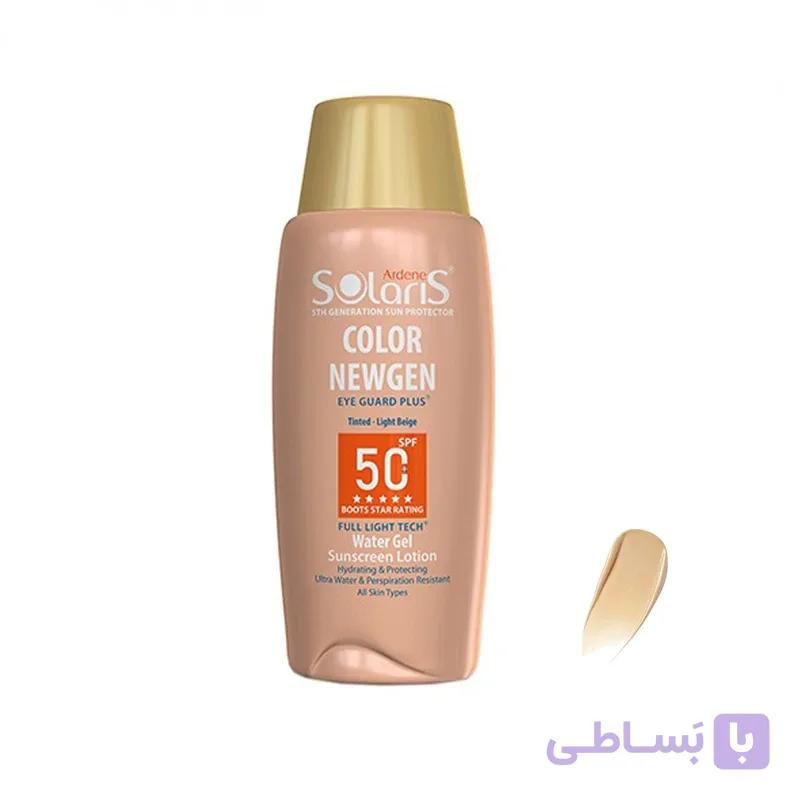 ضد آفتاب کالر سولاریس  بژ روشنCOLOR SPF50 - فاقد چربی