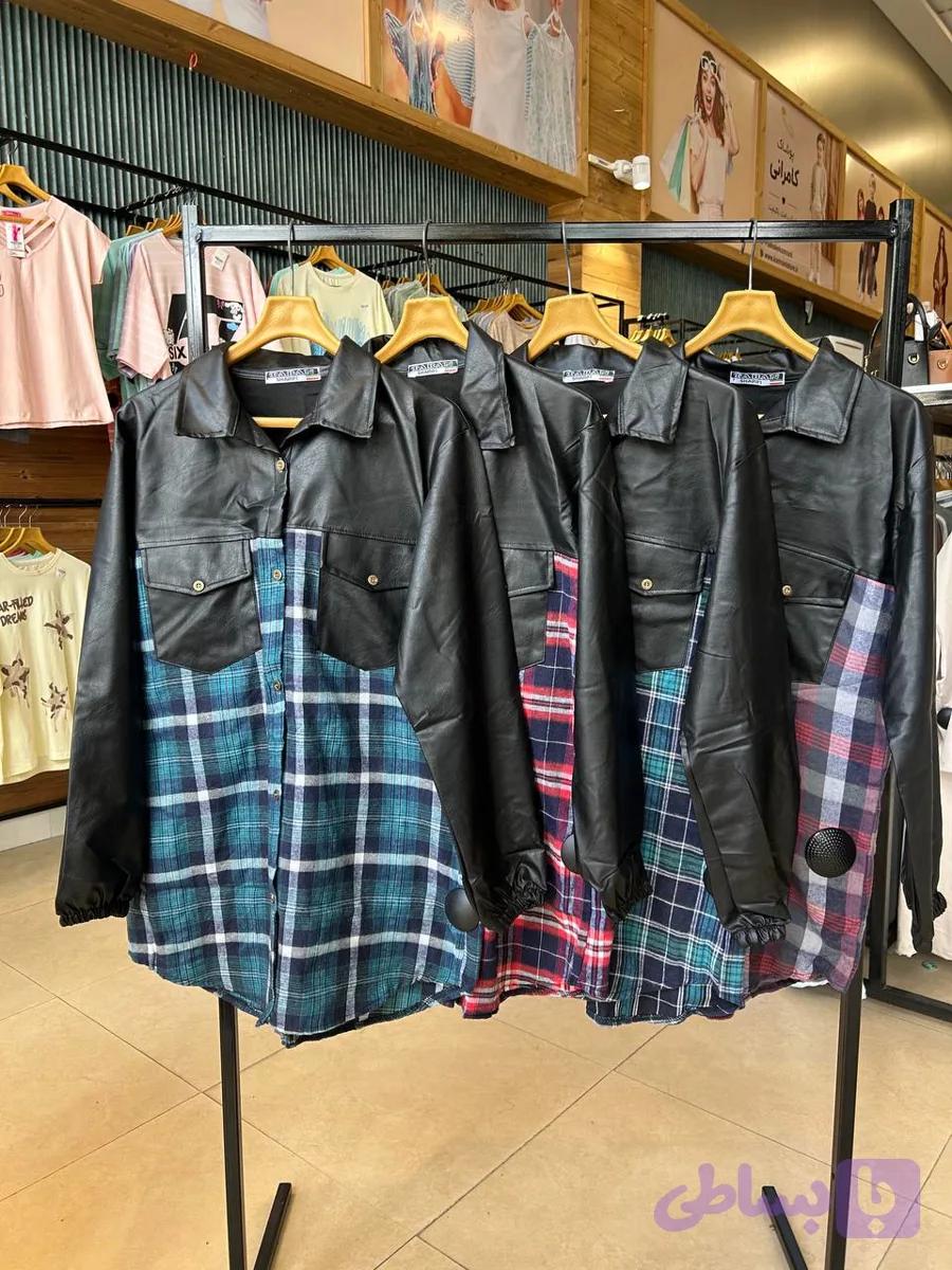 مانتو چهار خونه پشمی — تصویر 1