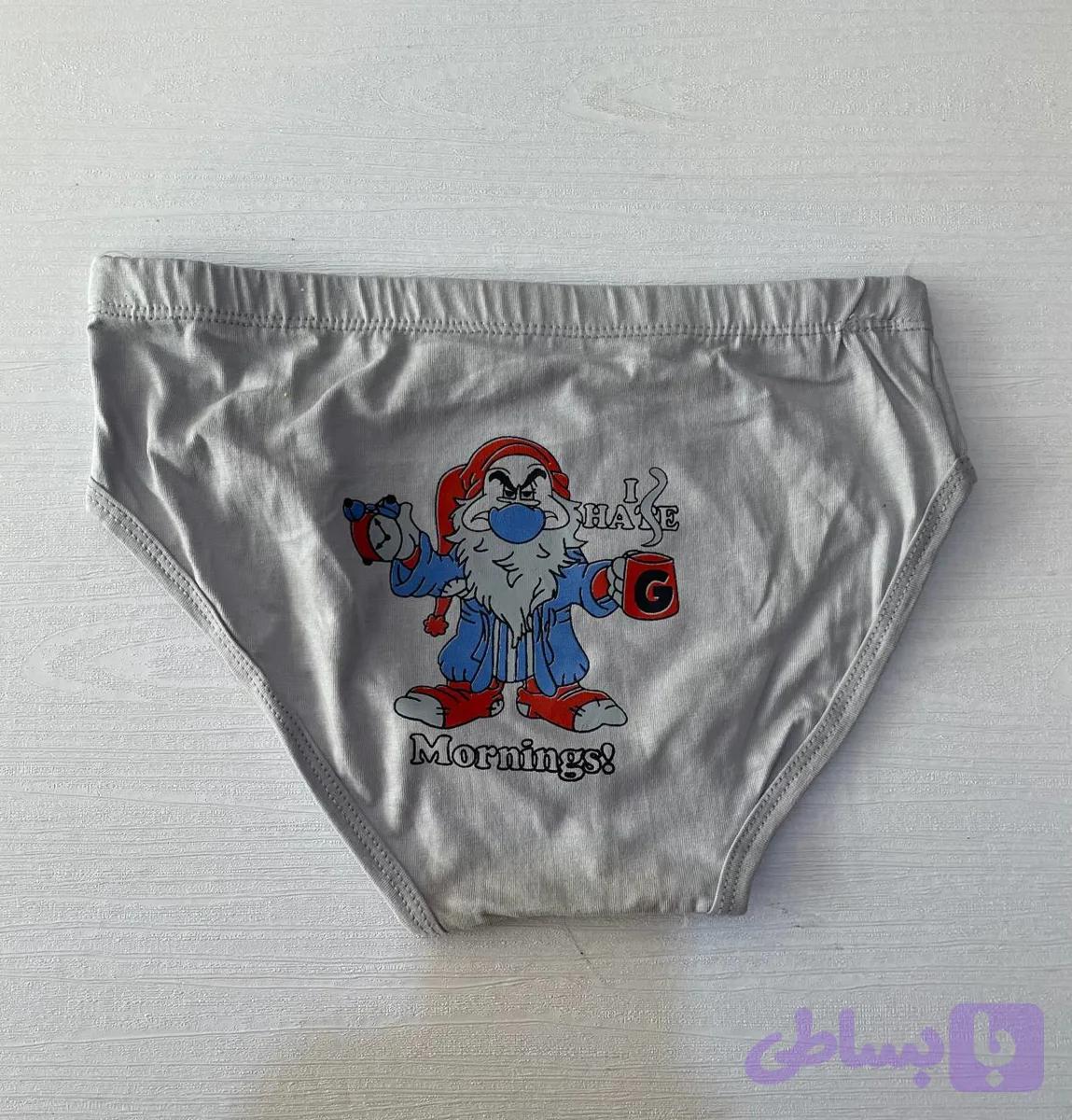 شورت پسرونه جنس نخی کیفیت عالی ۹تا۱۱ سال
