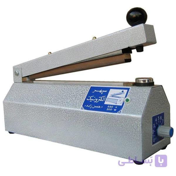 دستگاه دوخت پرس  پلاستیک 20 سانتی  5 میل