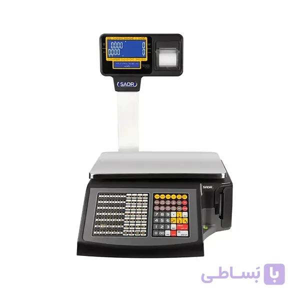 ترازوی لیبل پرینتر توزین صدر LSG 24 ظرفیت 30 کیلوگرم گارانتی شرکت توزین صدر
