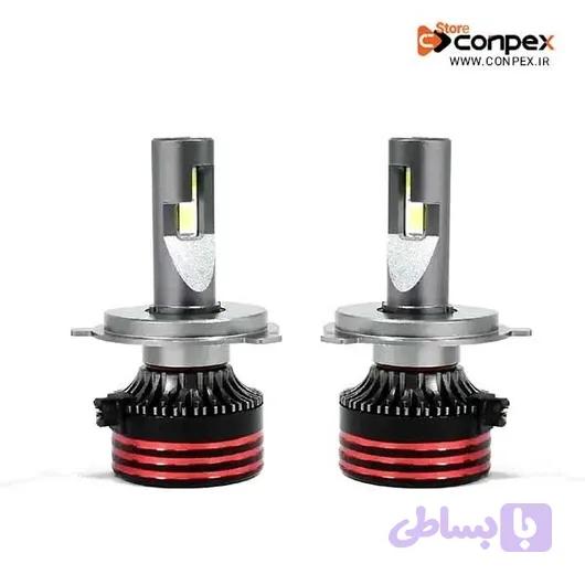 هدلایت کانپکس M8 Pro پایه H4 با شدت نور ۱۲۰۰۰۰ لومن