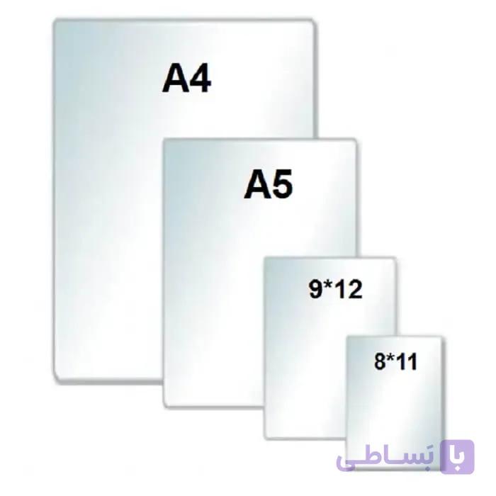 طلق پرس 150 میکرون سایز 90×60
