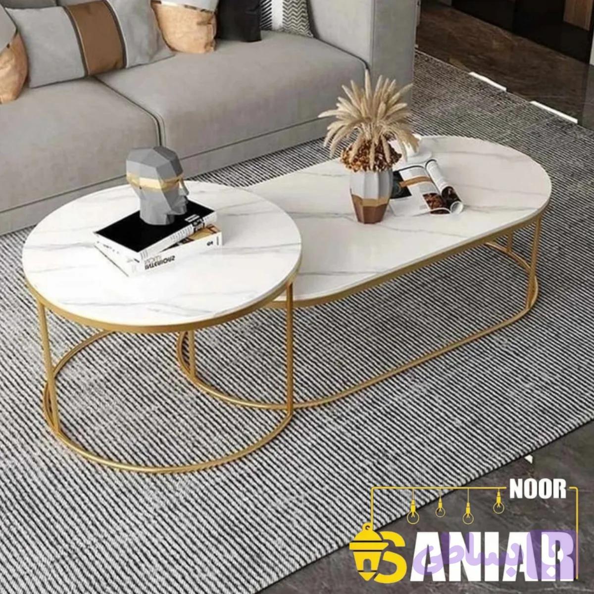 میز عسلی مدرن دو تیکه (M736)