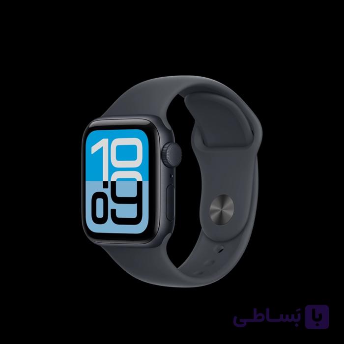 اپل واچ SE 3 آلومینیوم استارلایت با بند اسپرت سیلیکون استارلایت