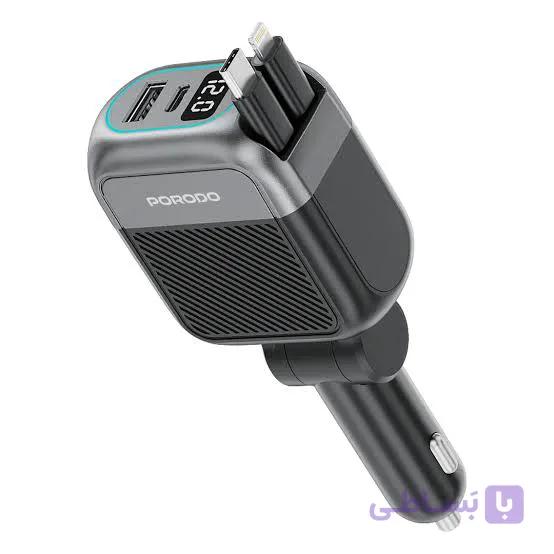 شارژر فندکی پرودو مدل PDCCR33BK — تصویر 1