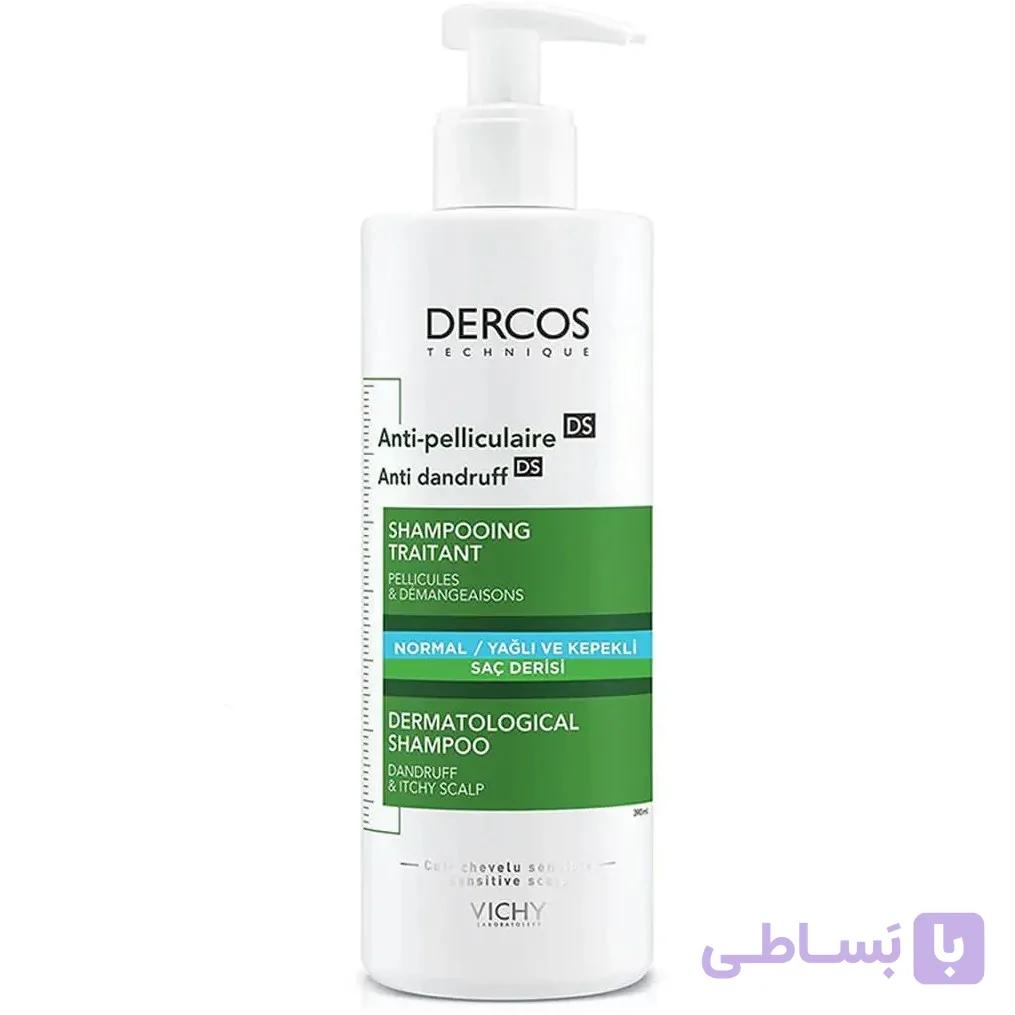 شامپو ضد شوره ویشی Dercos 390 میل | Vichy Dercos Anti-Dandruff Shampoo — تصویر 1
