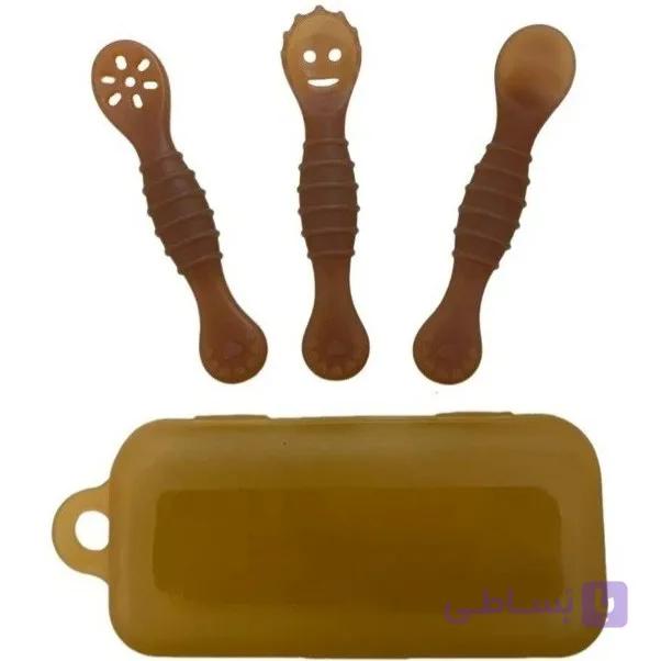 قاشق پریاسپون گیاهی انتخابی کاربردی برای شروع غذای کمکی نوزاد — تصویر 1