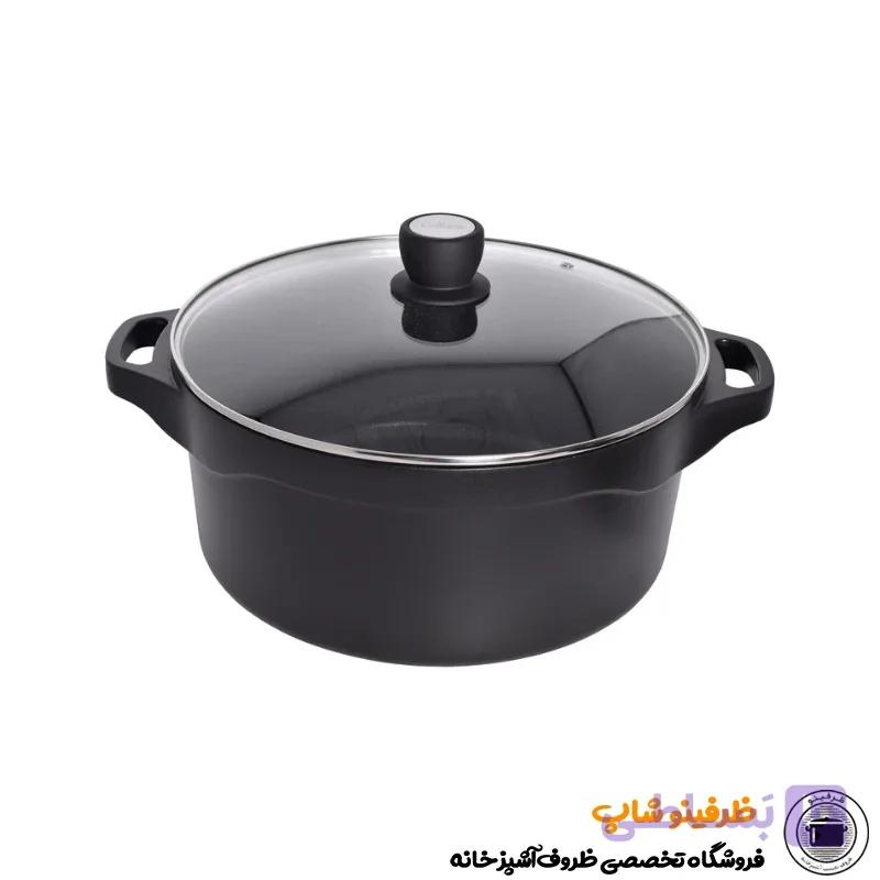 قابلمه گرانیت یونیک طرح هلیوس کد 8930 سایز 32 — تصویر 1