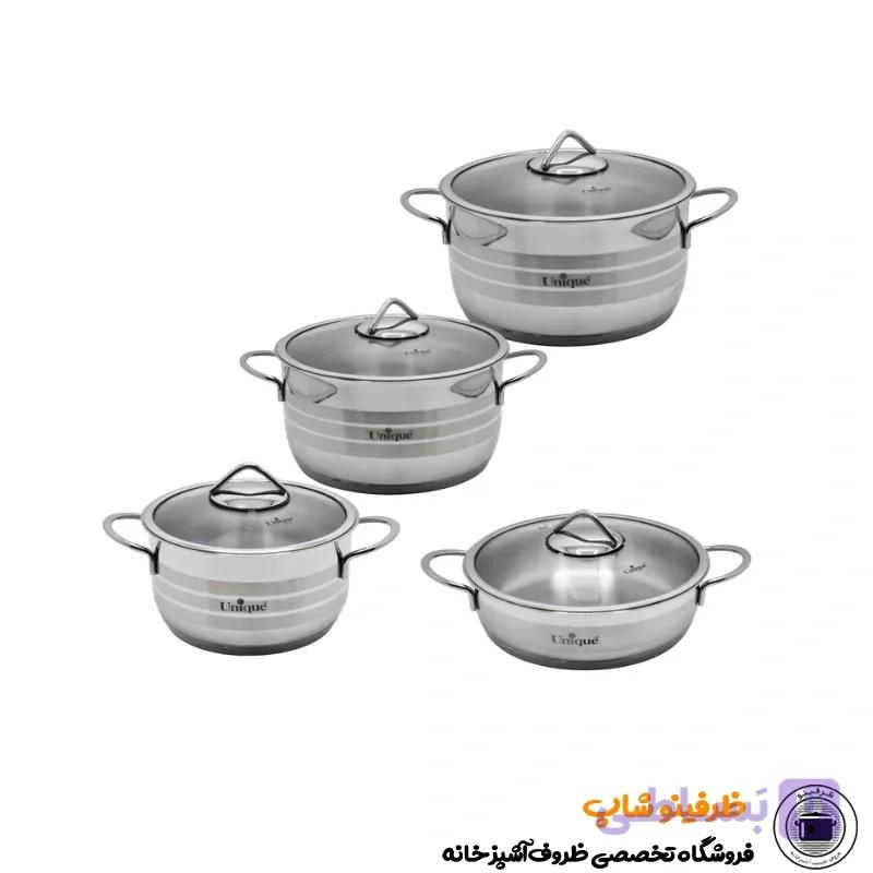 سرویس پخت و پز 8 پارچه یونیک کد 9900 — تصویر 1