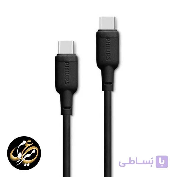 کابل شارژ USB-C به USB-C فیلیپس مدل Philips DLC6541C — تصویر 1