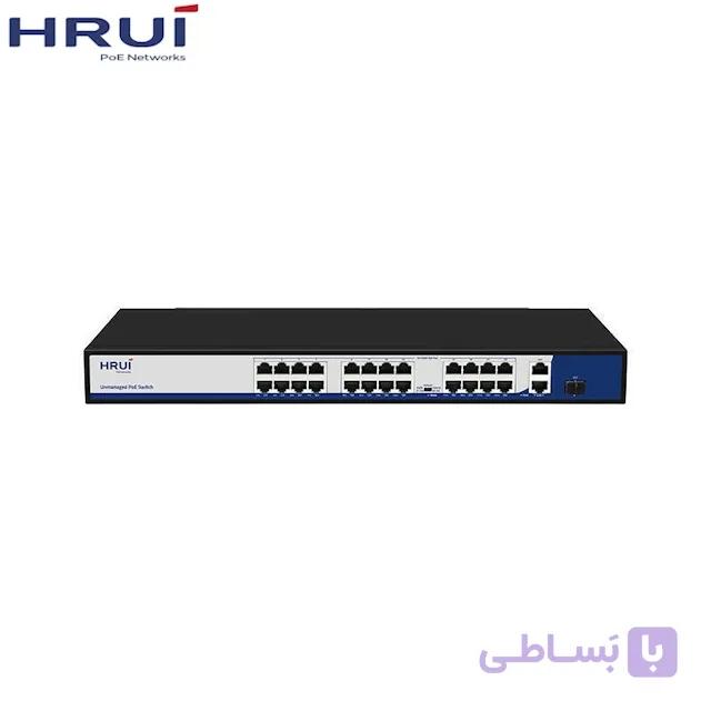 سوئیچ PoE اچ ار یو ای HRUI HR901-AF-2421GS-400 — تصویر 1