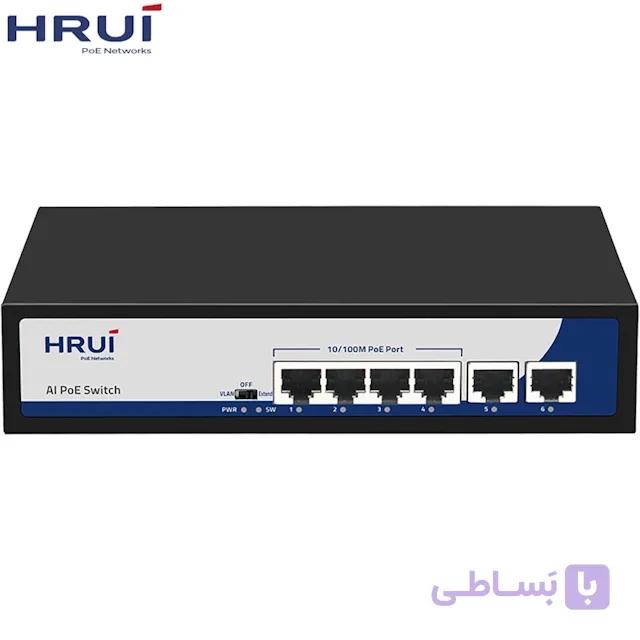 سوئیچ PoE اچ ار یو ای HRUI HR900-AF-42N — تصویر 1