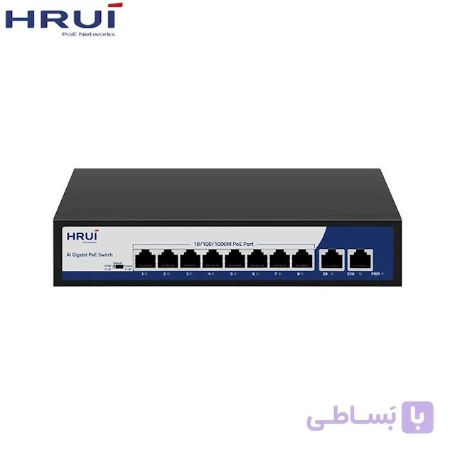 سوئیچ PoE اچ ار یو ای HRUI HR900-AF-82N — تصویر 1