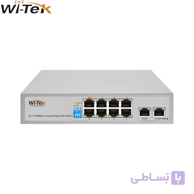 سوئیچ شبکه PoE وایتک مدل WI-PS210(V3) — تصویر 1
