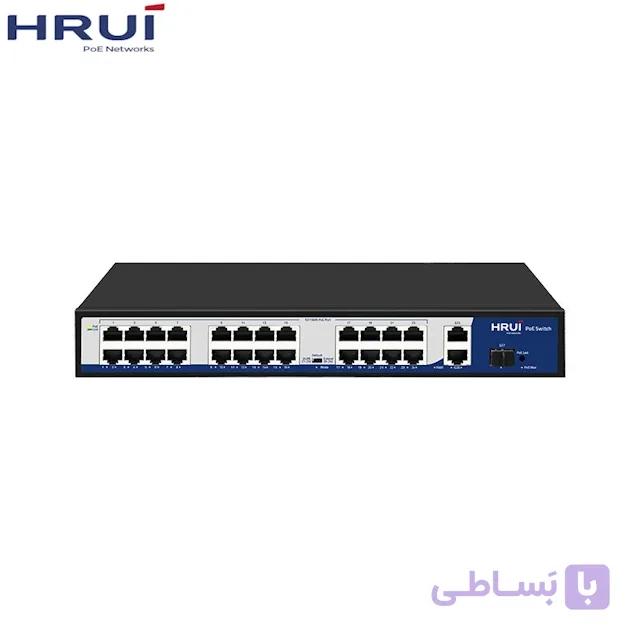 سوئیچ PoE اچ ار یو ای HRUI HR900-AF-2421GS-300 — تصویر 1