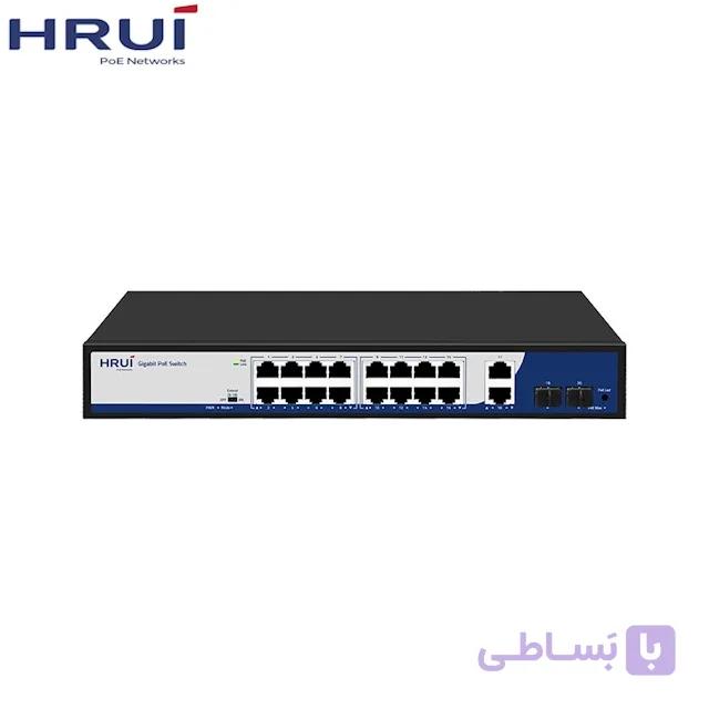 سوئیچ PoE اچ ار یو ای HRUI HR900-AFG-1622S-300 — تصویر 1