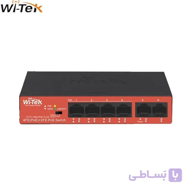سوئیچ شبکه PoE وایتک مدل WI-PS205H(V2) — تصویر 1