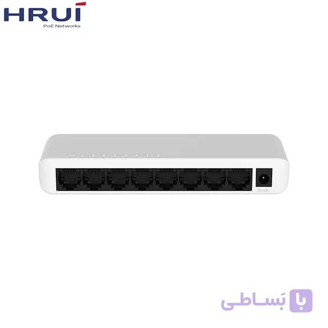 سوئیچ اترنت اچ ار یو ای +HRUI HR-SW0080 — تصویر 1