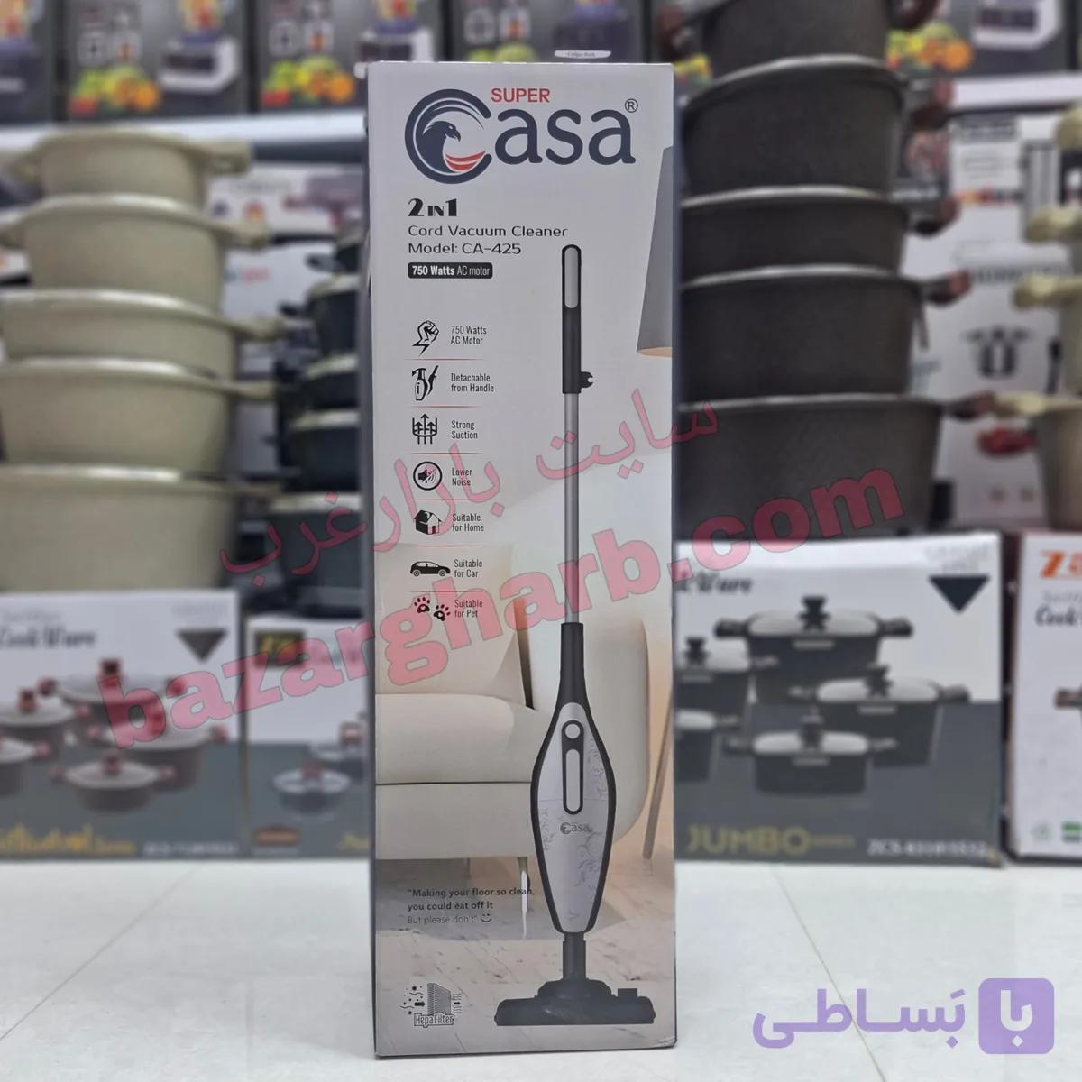 جاروبرقی عصایی سوپرکاسا مدل CA-425 — تصویر 1