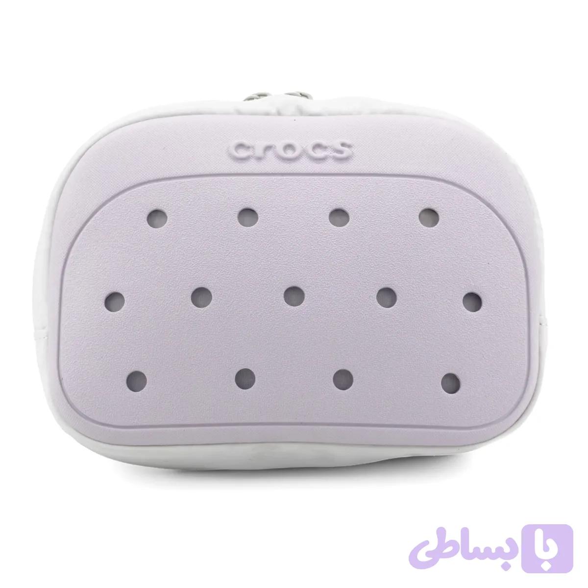 کیف کراکس کمری سفید | Crocs Crossbody Bag — تصویر 1