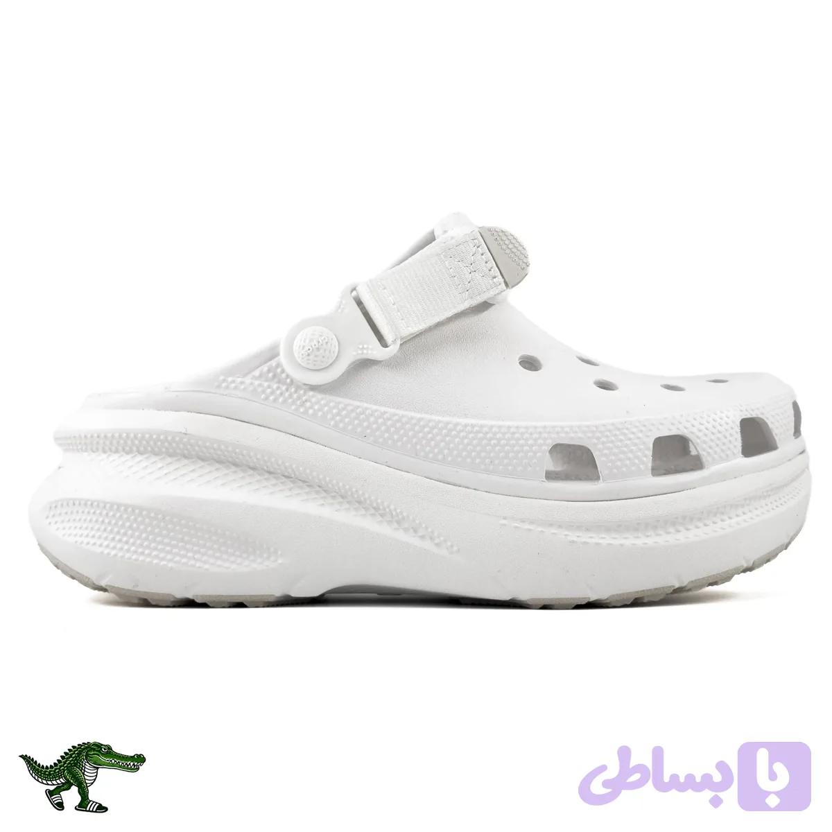 کراکس نیو کراش سفید زنانه | Crocs New Crush Clog — تصویر 1