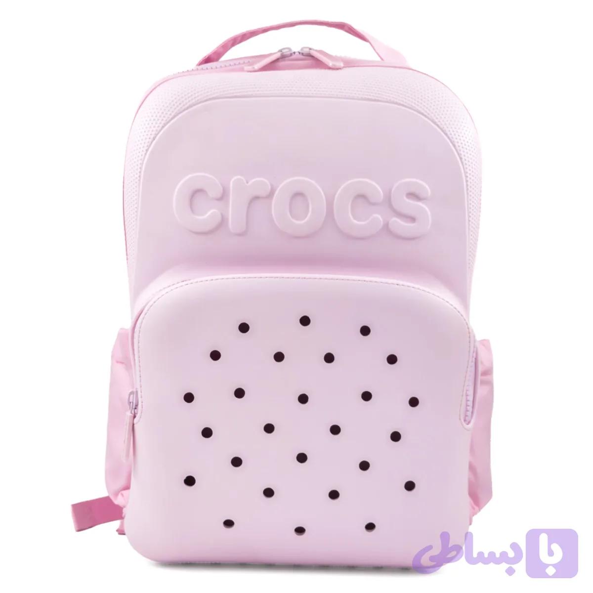 کیف کراکس صورتی | Crocs Backpack — تصویر 1