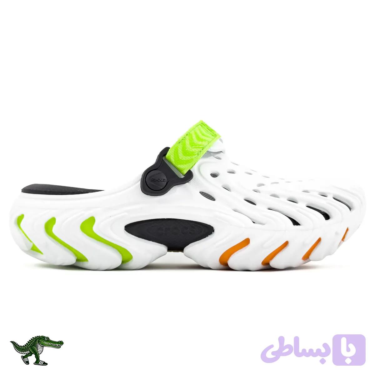 کراکس اکو ۲ مون‌برست سفید نئونی زنانه و مردانه | Crocs Echo II — تصویر 1