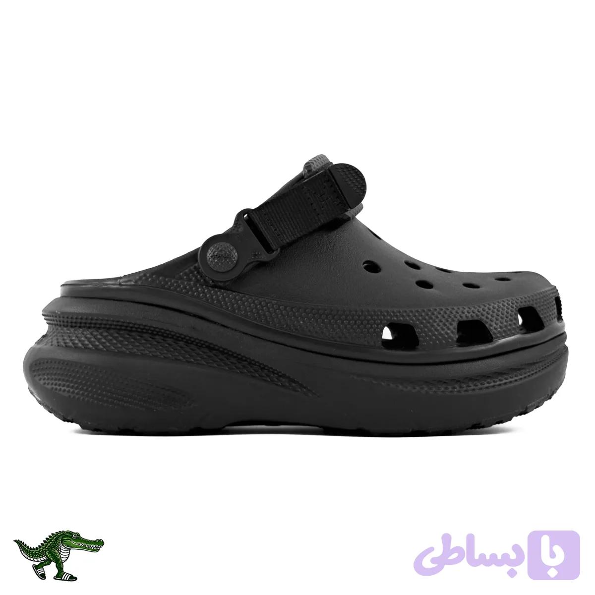 صندل کراکس کراش مشکی | Crocs Crush — تصویر 1