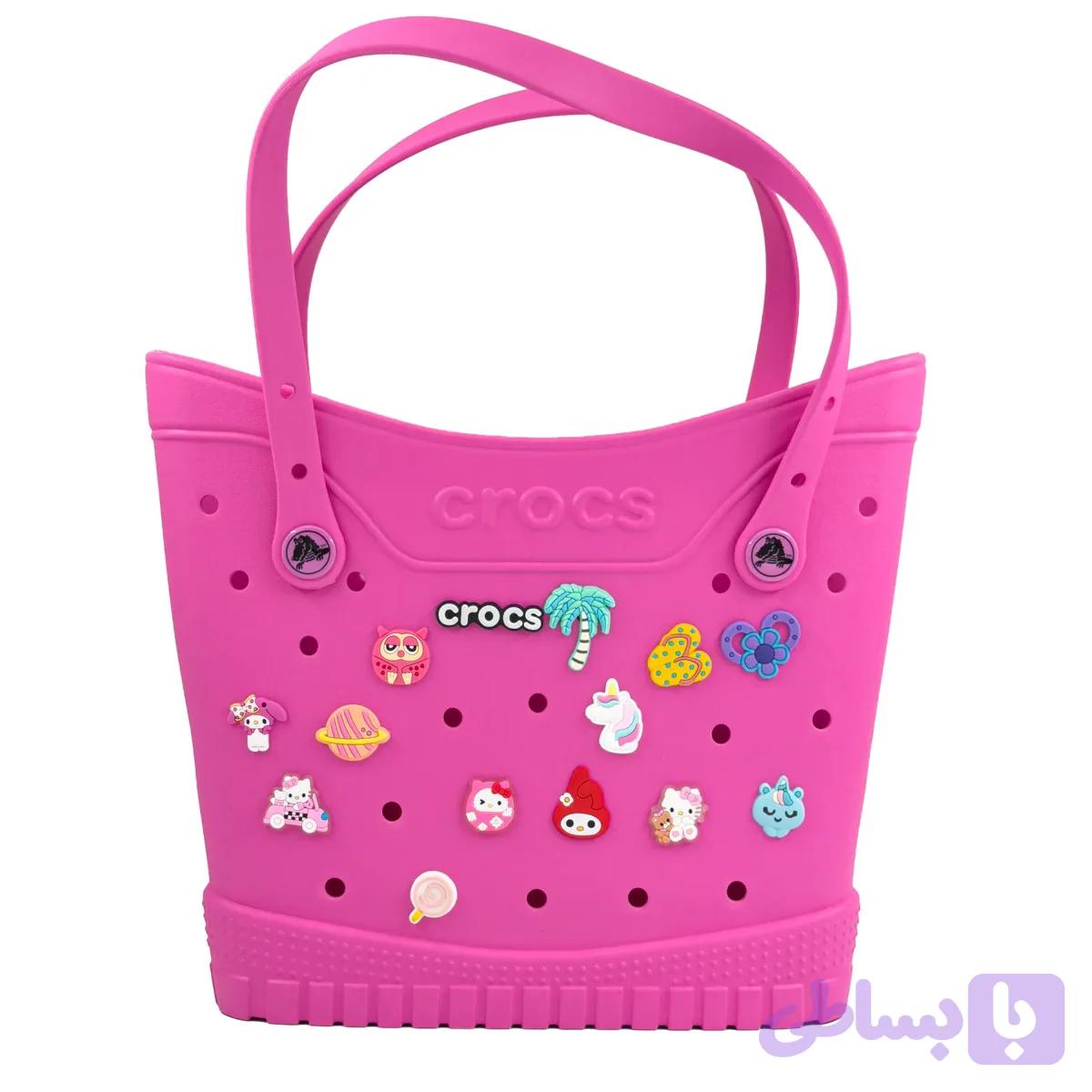 کیف کراکس سرخابی | Crocs Bag — تصویر 1