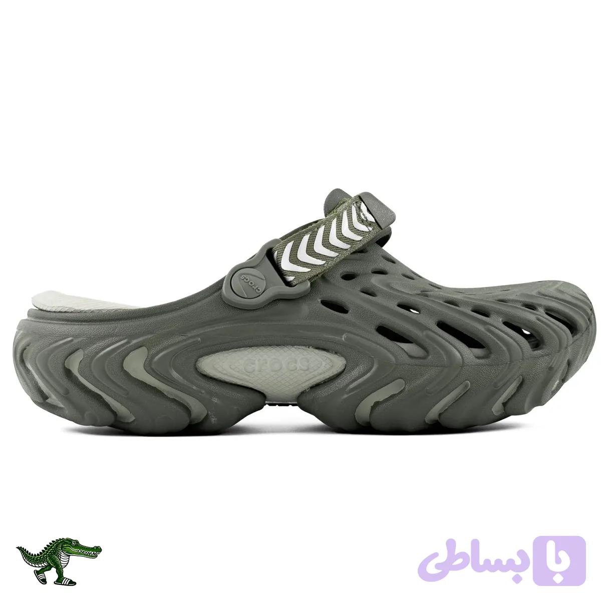 کراکس اکو کلاگ کرم سبز زنانه و مردانه | Crocs Echo Clog — تصویر 1