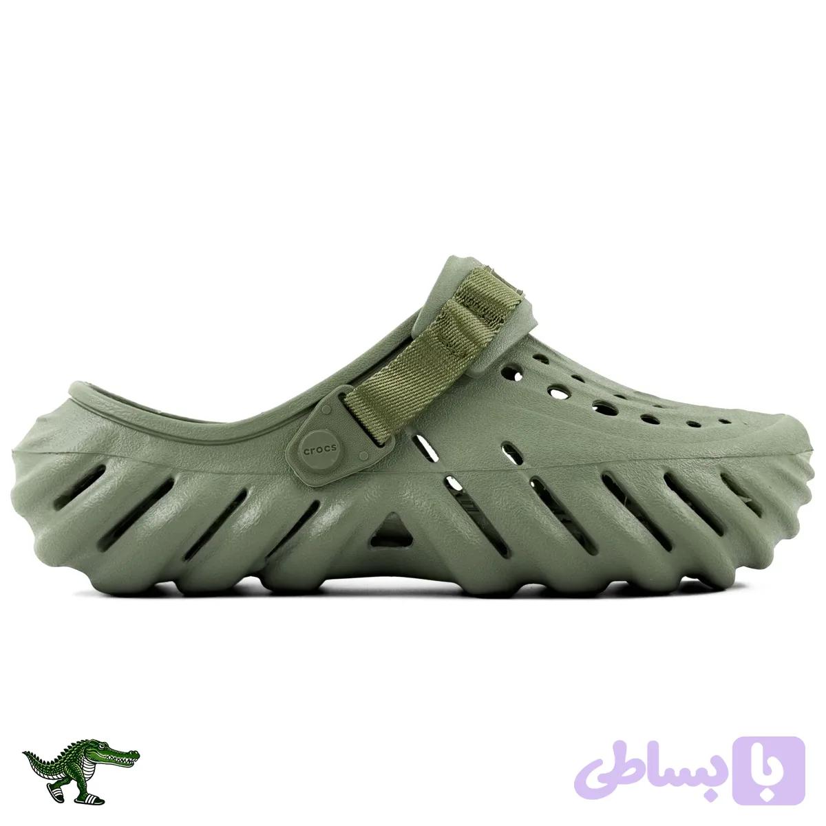 کراکس اکو کلاگ سبز | Crocs Echo Clog — تصویر 1