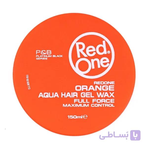 واکس مو نارنجی ردوان Red One مدل Orange حجم ۱۵۰ میل