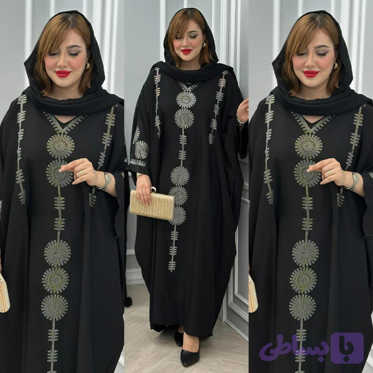 عبا الیزه فری سایز خلیجی