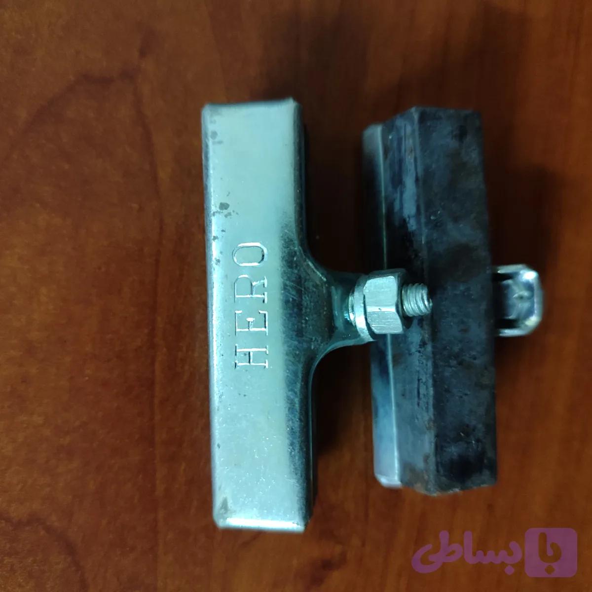 لنت ترمز دوچرخه سایز ۲۸ طرح قدیم.(۲عددی)
