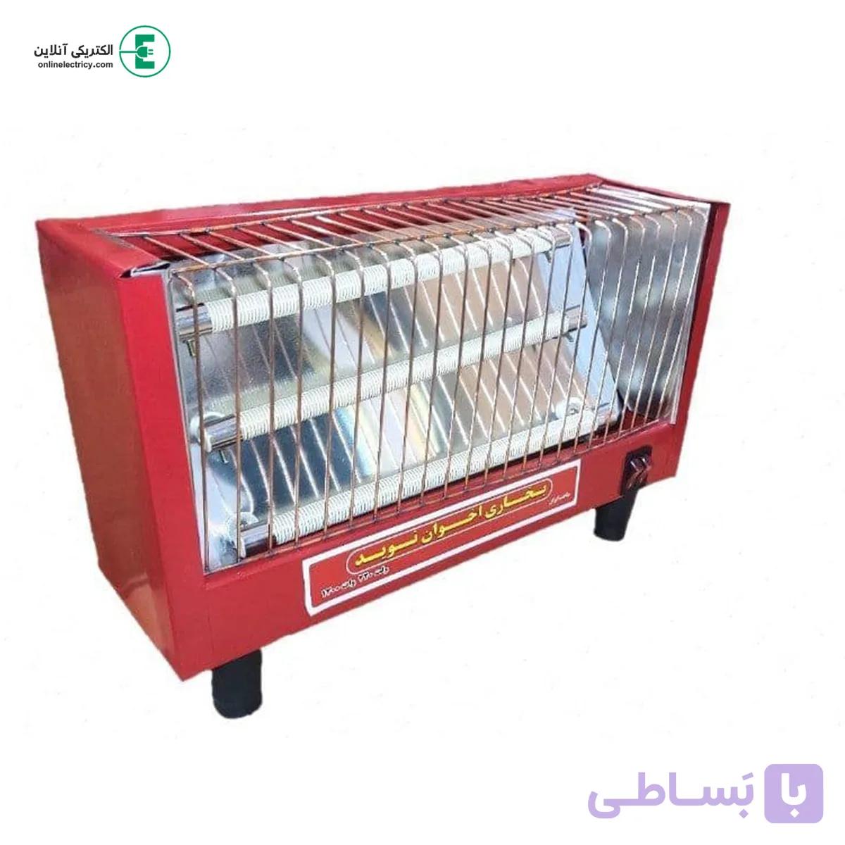 بخاری برقی اخوان 3 شعله ارزان (20درصد تخفیف)