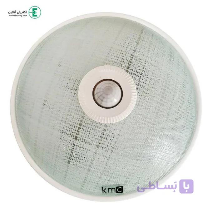 چراغ سنسوردار سقفی کی ام سی فلز شیشه — تصویر 1