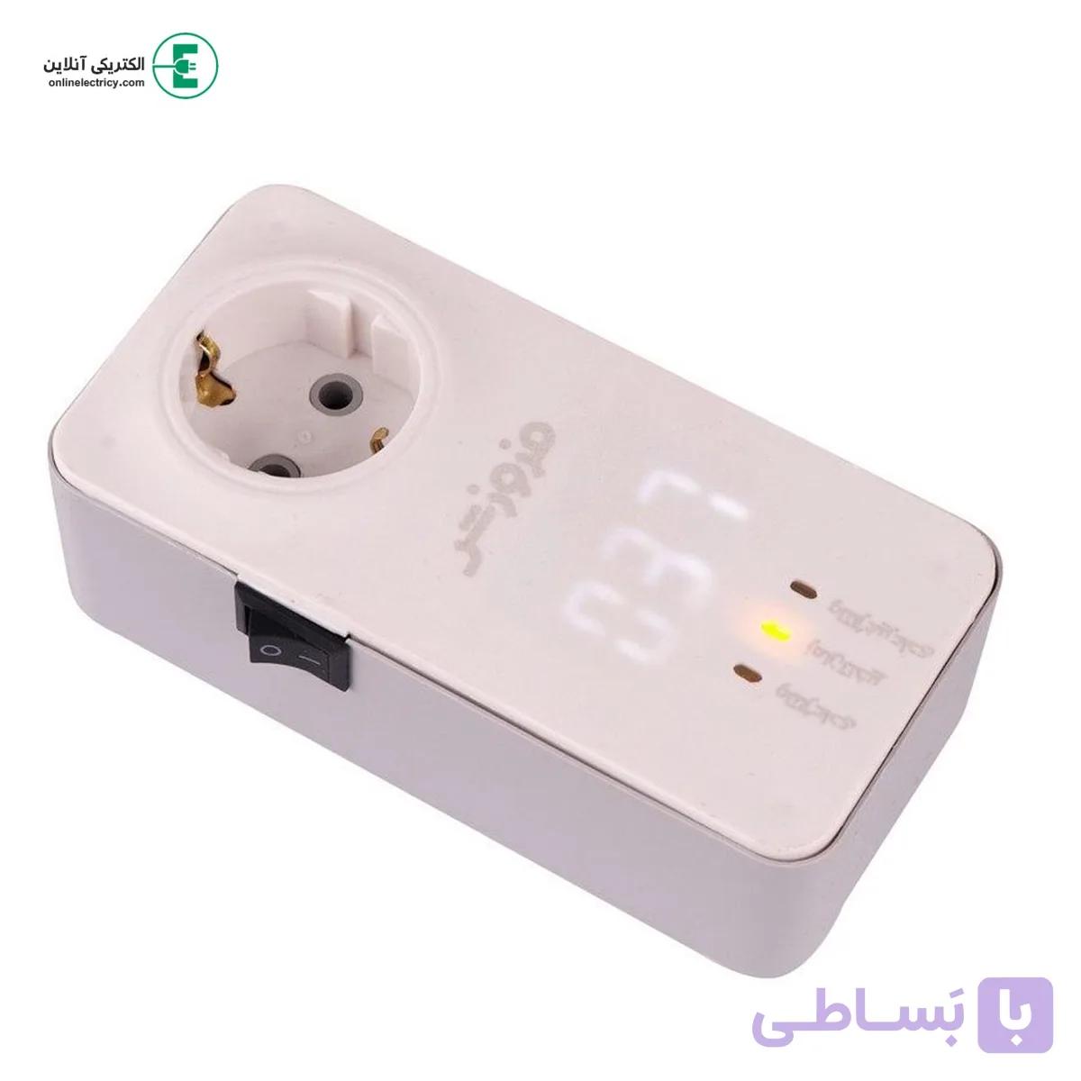 محافظ کولر گازی دیجیتال دارای نمایشگر ولتاژ برق شهر — تصویر 1