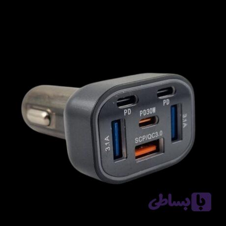 شارژر فندکی (P91 (100W(عمده) — تصویر 1