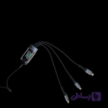کابل شارژ 4 سر سیم 100 وات(عمده) — تصویر 1