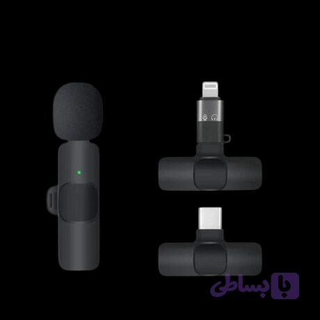 میکروفون بی سیم مدل k8 wireless microphone(عمده) — تصویر 1