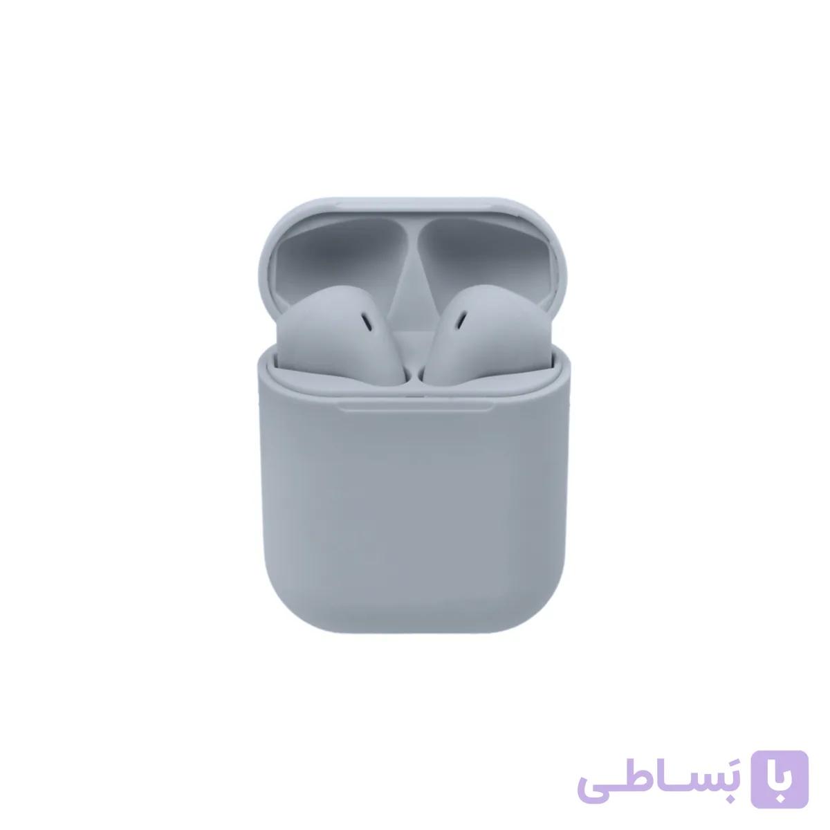 هندزفری بلوتوثی مدل inpods12  طوسی(عمده) — تصویر 1