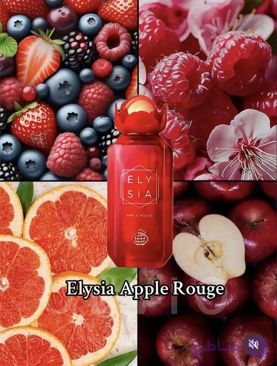 عطر ادکلن apple rouge Elysia — تصویر 1
