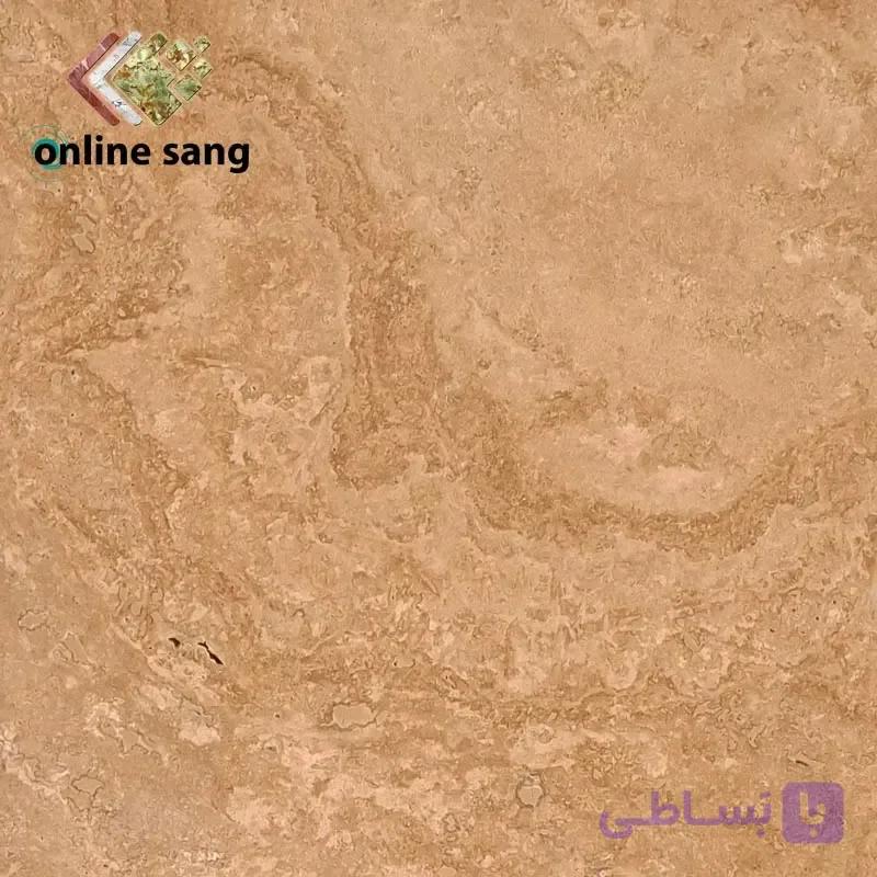 سنگ تراورتن پردیس عسلی — تصویر 1