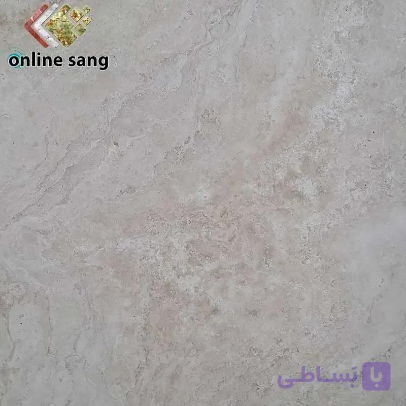 سنگ تراورتن ابیانه سفید ممتاز — تصویر 1